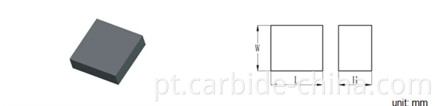 tungsten carbide plate